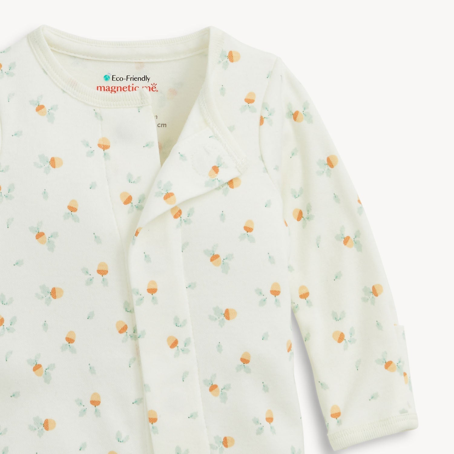 Organic Cotton Magnetic Footie - Acorns