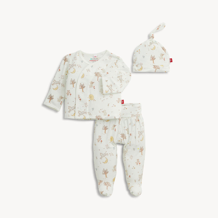 Modal 3 Piece Kimono Magnetic Set - Bedtime Rhymes