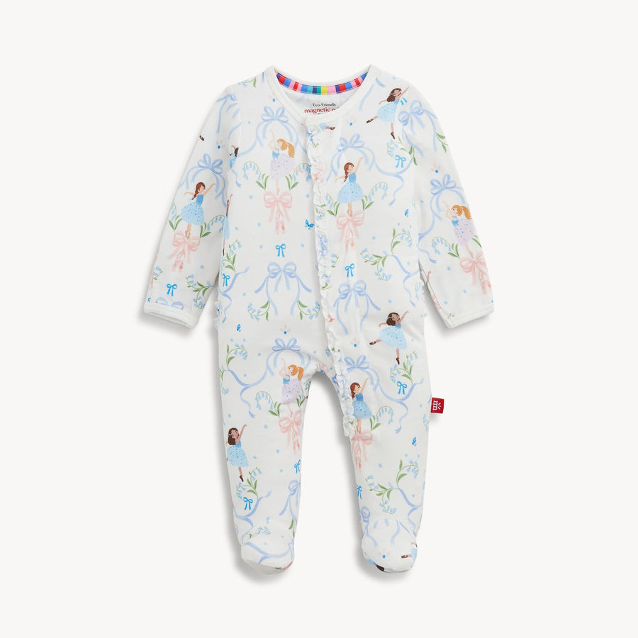 Modal Magnetic Ruffle Footie - It Takes Tutu