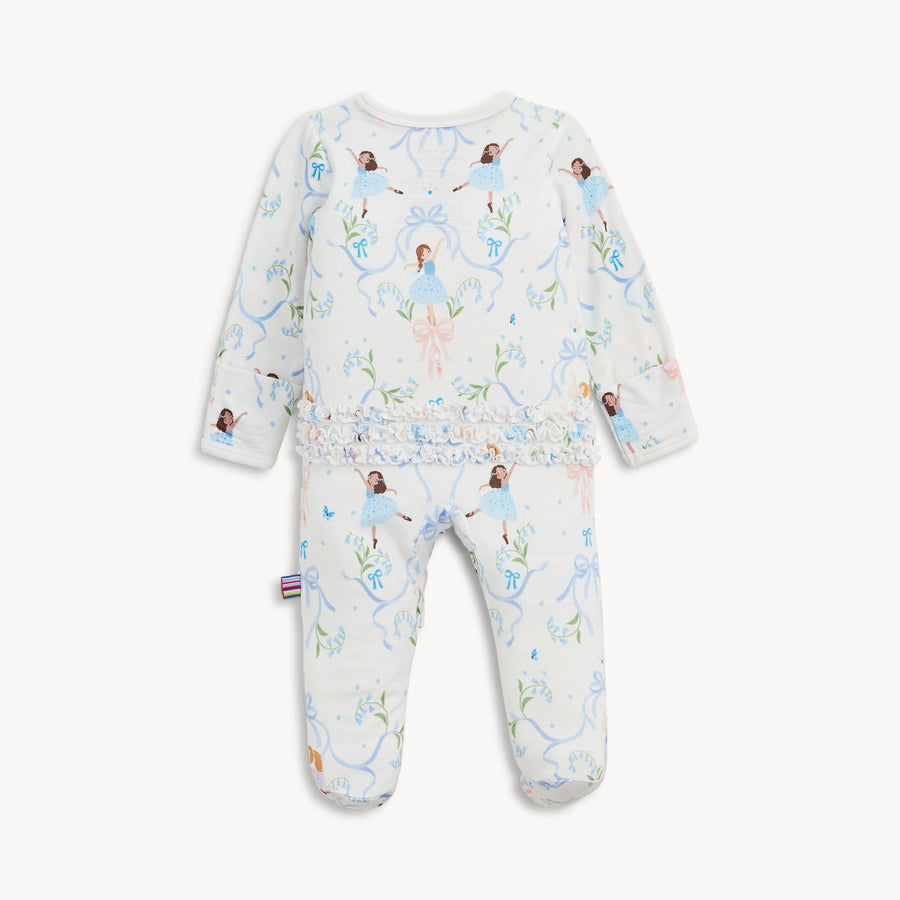 Modal Magnetic Ruffle Footie - It Takes Tutu