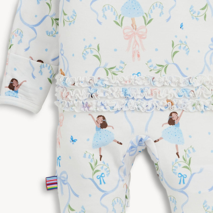 Modal Magnetic Ruffle Footie - It Takes Tutu
