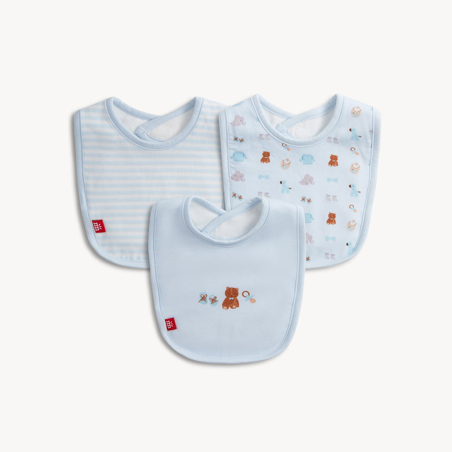 Modal Magnetic Bib Set - Blue Nursery Nostalgia