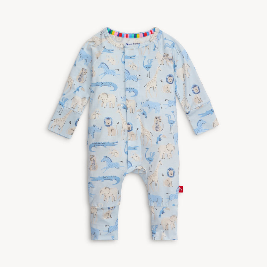 Modal Magnetic Convertible Coverall - Jungle Jazz