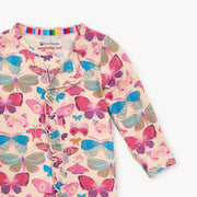 Modal Magnetic Ruffle Footie - All A-Flutter