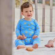 Modal Magnetic Long Sleeve Toddler Pajamas - Dip Ship