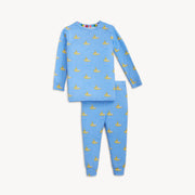 Modal Magnetic Long Sleeve Toddler Pajamas - Dip Ship