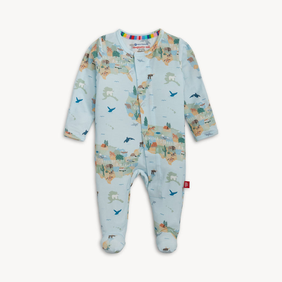 Modal Magnetic Footie - America the Beautiful