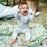 Modal Magnetic Long Sleeve Toddler Pajamas - America the Beautiful