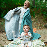 Modal Magnetic Long Sleeve Toddler Pajamas - America the Beautiful