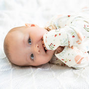 Organic Cotton Magnetic Footie - Chicken Tender