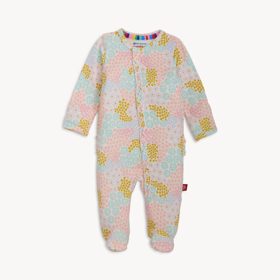 Modal Magnetic Ruffle Footie - Harper