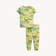 Modal Magnetic Short Sleeve Toddler Pajamas - Roar and Explore