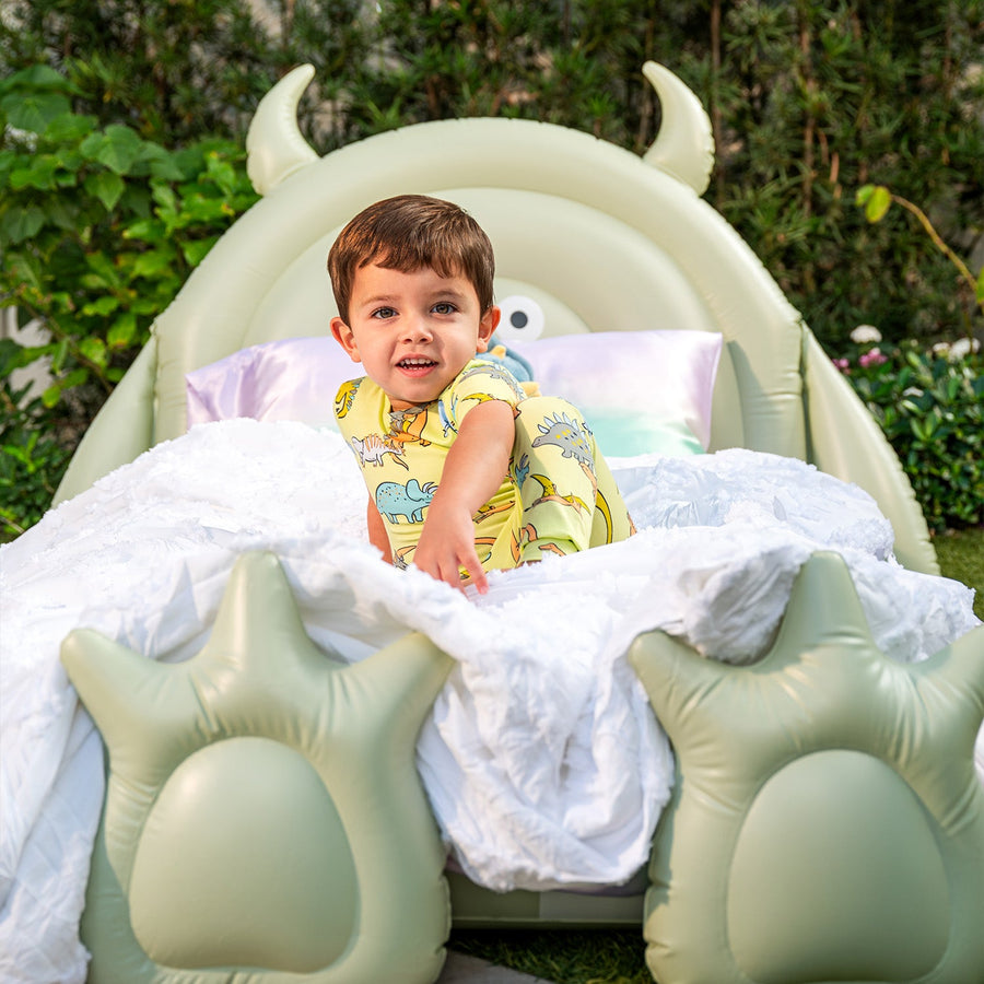 Modal Magnetic Short Sleeve Toddler Pajamas - Roar and Explore