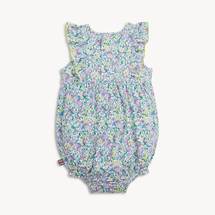 Modal Magnetic Ruffle Bubble Romper - Lavinia