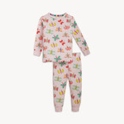 Modal Magnetic Long Sleeve Toddler Pajamas - The Fruit Flies