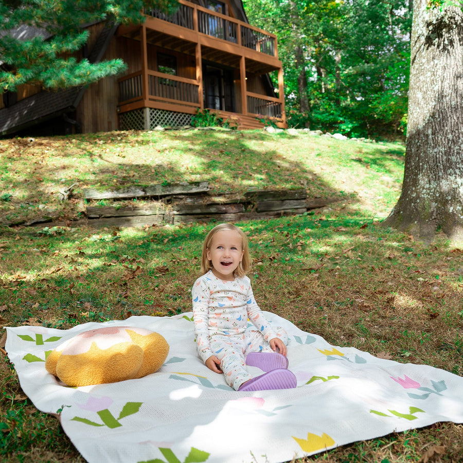 Organic Cotton Magnetic Long Sleeve Toddler Pajamas - Chicken Tender