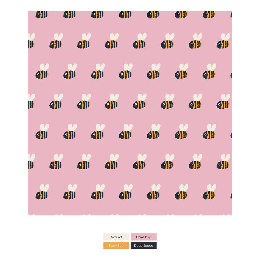 Print Swaddling Blanket - Cake Pop Baby Bumbebee