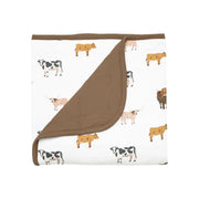 Printed Bamboo Baby Blanket - Various Patterns