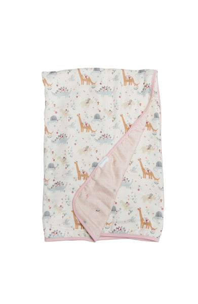 Muslin Quilt Blanket - Baby Dinomite
