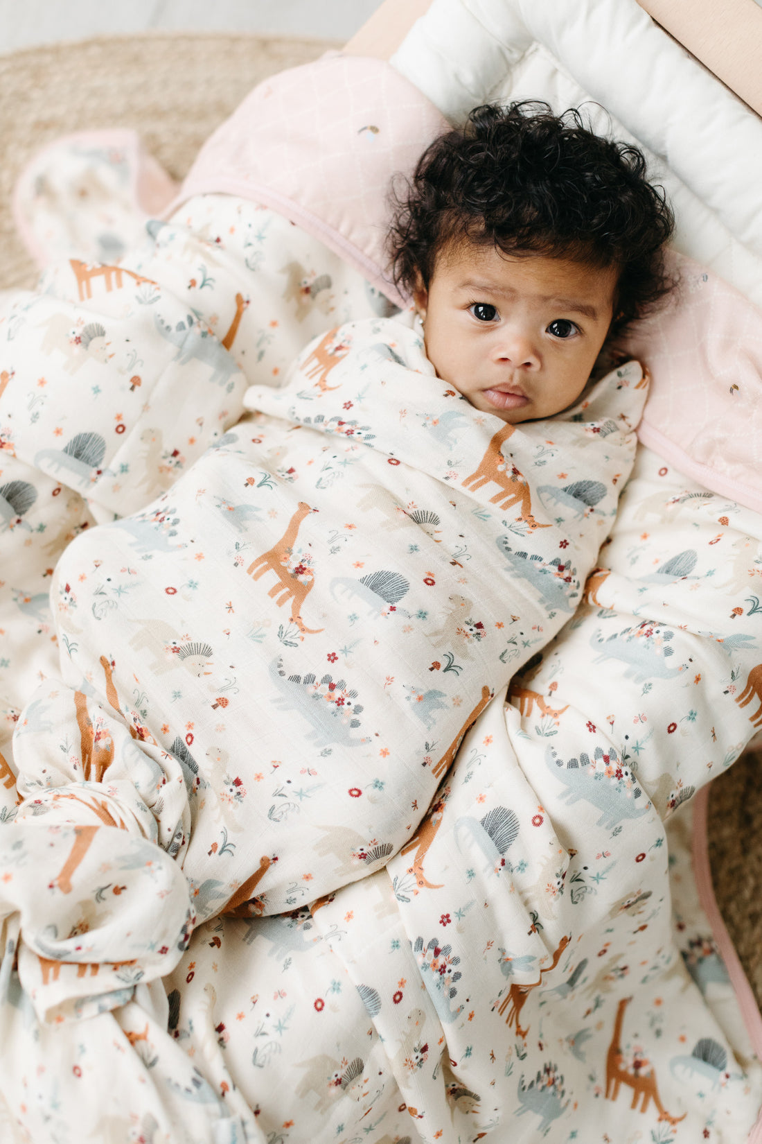 Muslin Swaddle - Baby Dinomite
