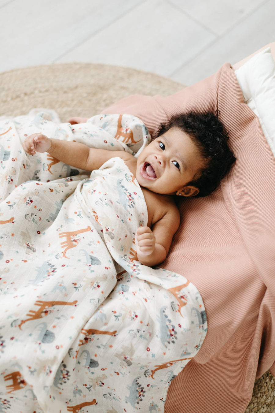 Muslin Swaddle - Baby Dinomite