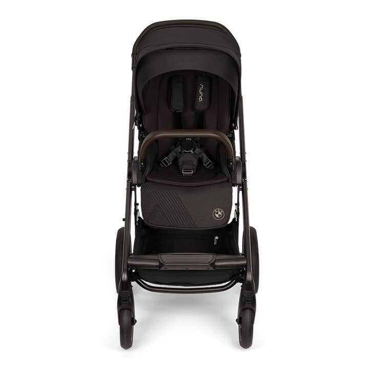 Nuna MIXX Next Stroller with Magnetic Buckle - Element (Carbon Black BMW Logo)