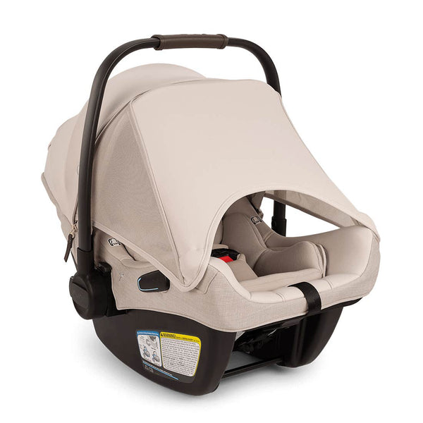 Nuna Pipa Aire Rx Infant Car Seat with Relx Base - Biscotti