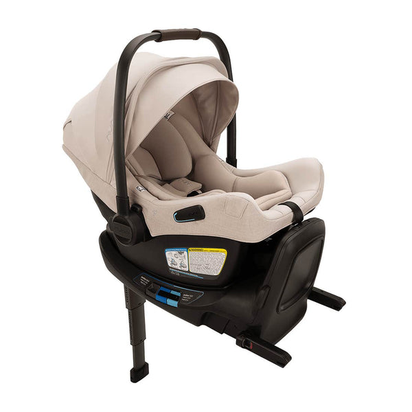Nuna Pipa Aire Rx Infant Car Seat with Relx Base - Biscotti