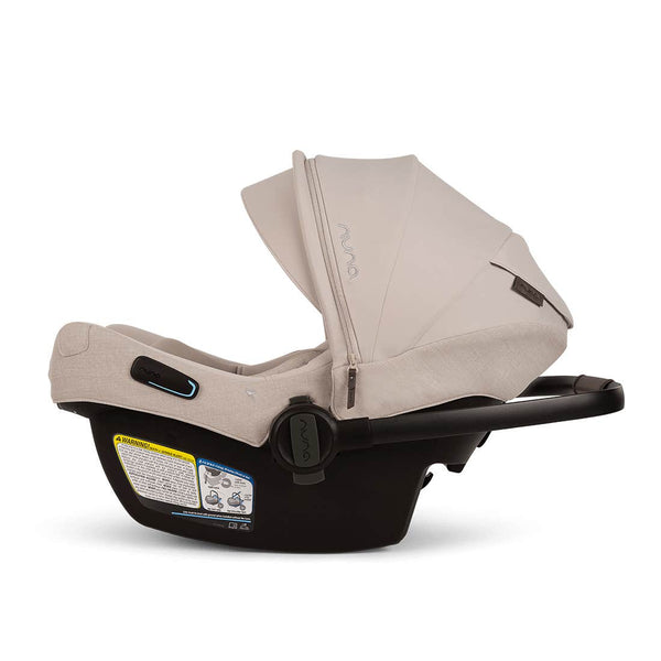 Nuna Pipa Aire Rx Infant Car Seat with Relx Base - Biscotti