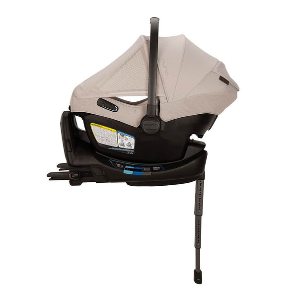 Nuna Pipa Aire Rx Infant Car Seat with Relx Base - Biscotti