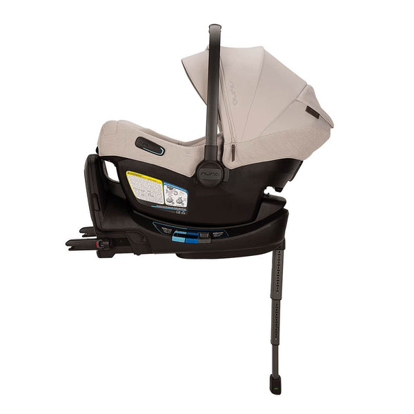 Nuna Pipa Aire Rx Infant Car Seat with Relx Base - Biscotti