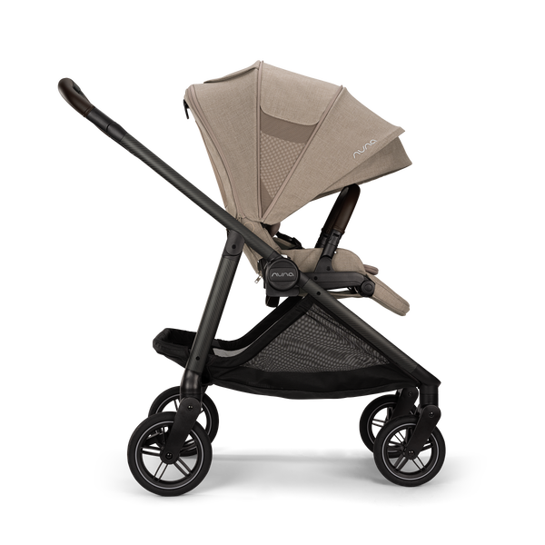 Nuna SWIV Stroller with Magnetic Buckle - Acorn
