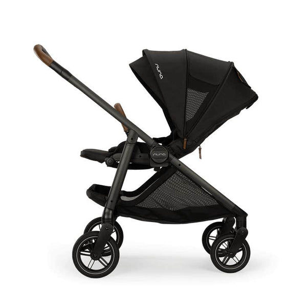 Nuna SWIV Stroller with Magnetic Buckle - Caviar (Black)