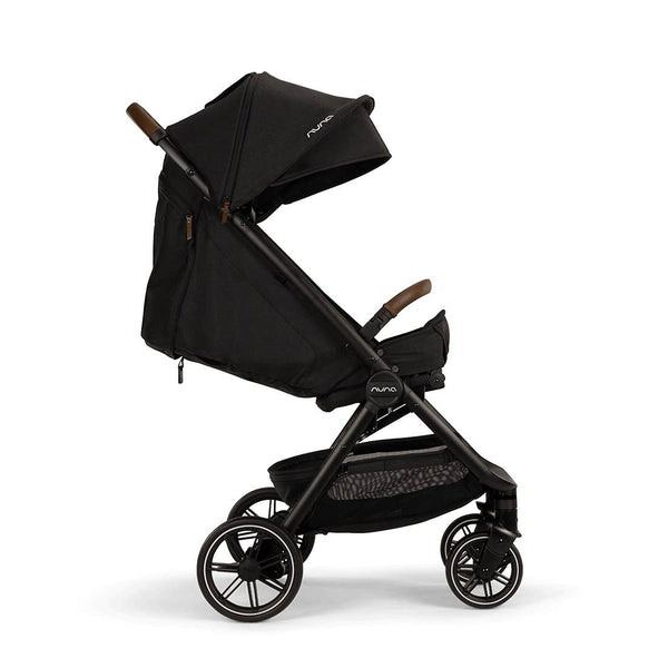 Nuna TRVL lx Compact Stroller with Travel Bag - Caviar