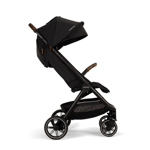 Nuna TRVL lx Compact Stroller with Travel Bag - Caviar