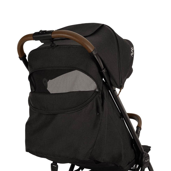 Nuna TRVL lx Compact Stroller with Travel Bag - Caviar