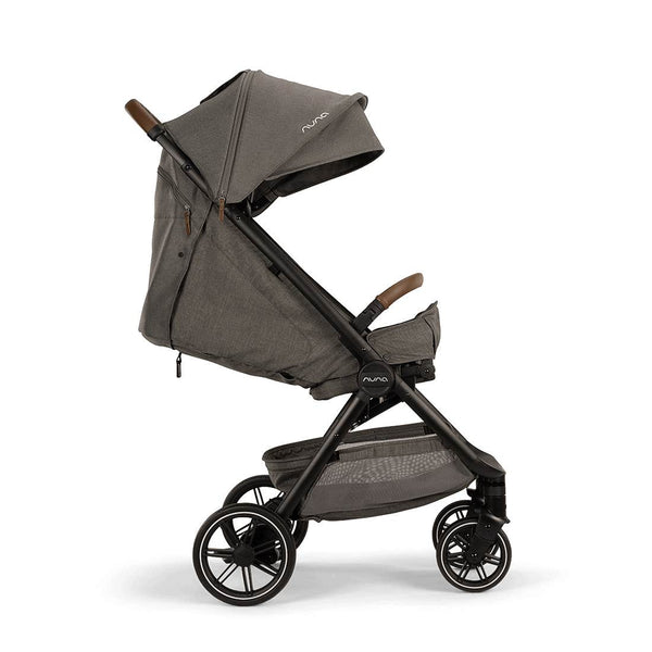 Nuna TRVL lx Compact Stroller with Travel Bag - Granite