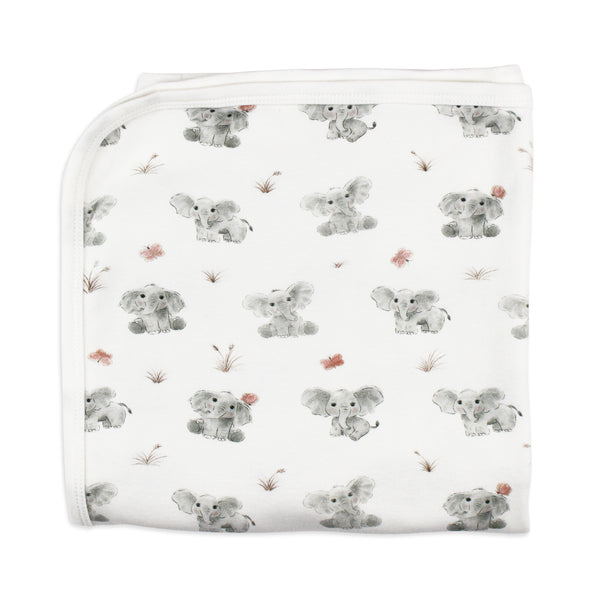 Organic Blanket - Baby Elephant