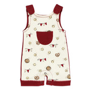 Organic Sleeveless Romper - Game Day