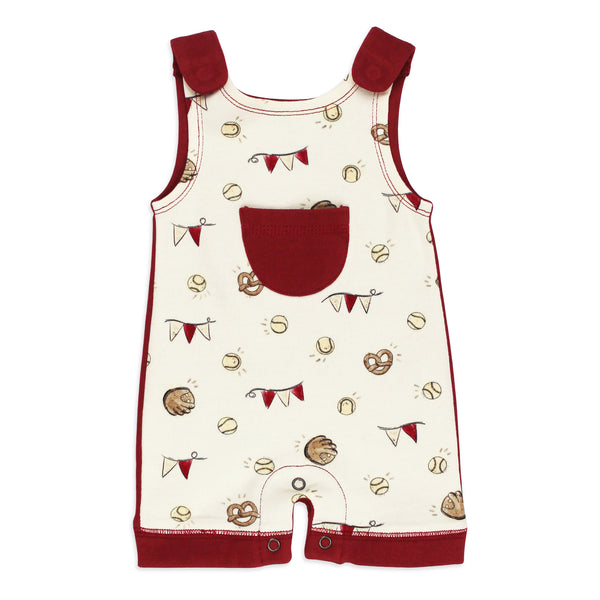 Organic Sleeveless Romper - Game Day