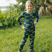 Bamboo Two Piece Long Sleeve Pajamas - Gone Fishing