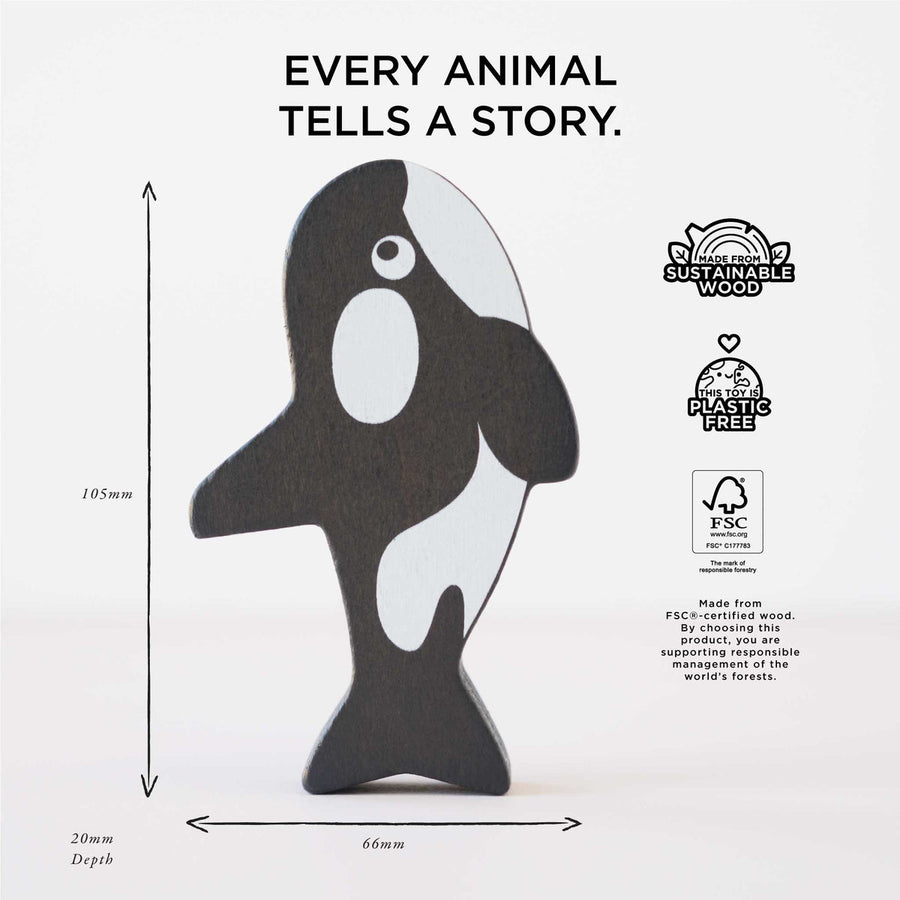 Ocean Life Stacking Animals & Bag