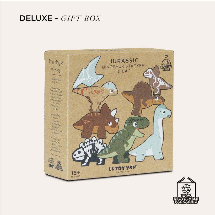 Jurassic Stacking Dinos & Bag