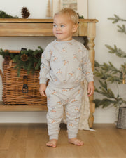 Relaxed Fleece Sweatshirt - Reindeer