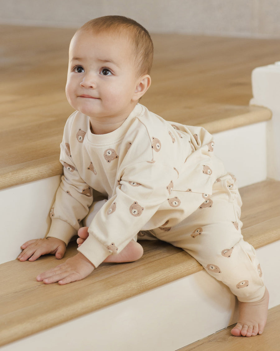 Relaxed Sweatshirt - Brown Bears
