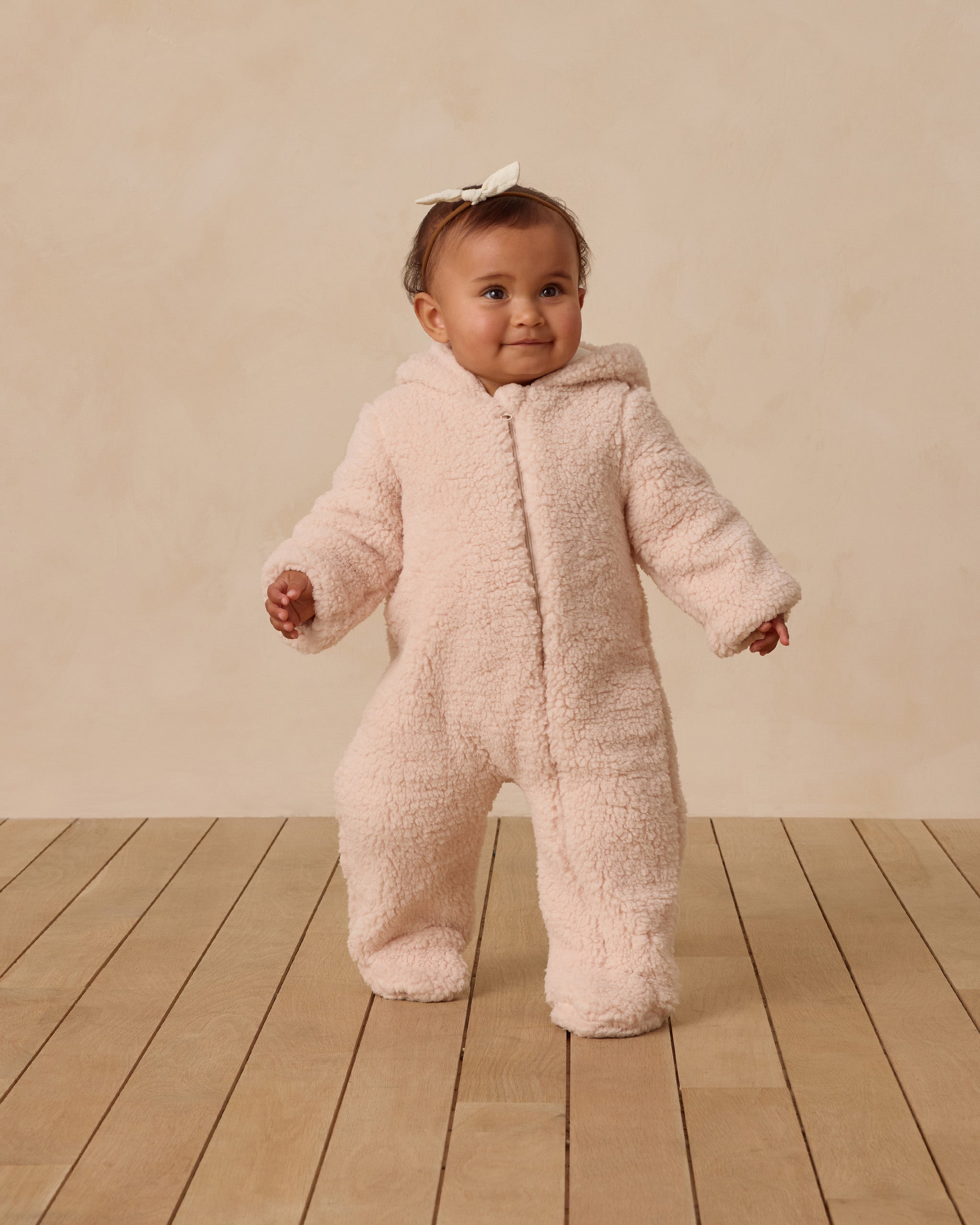 Bear Jumpsuit - Antique