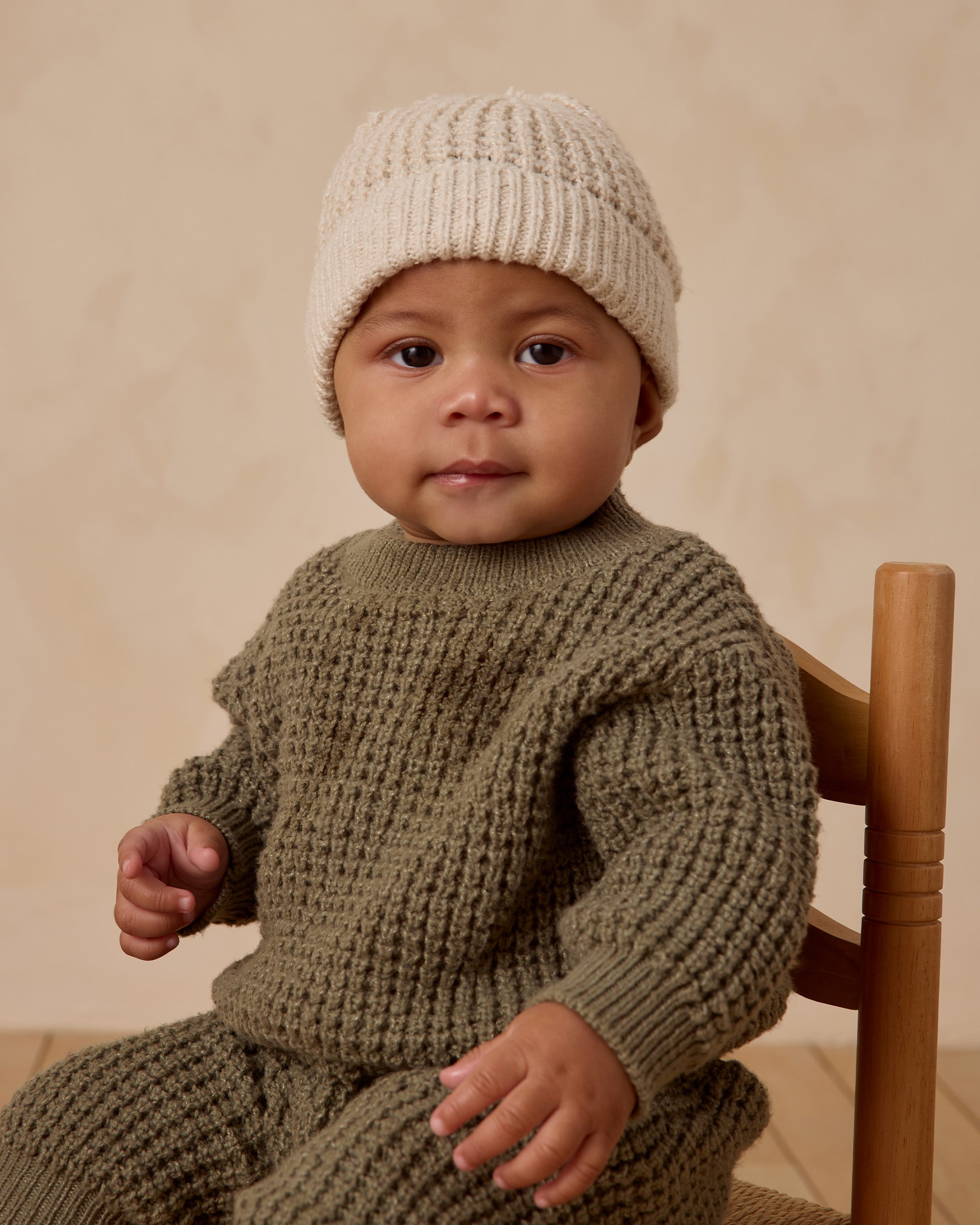 Chunky Knit Sweater - Forest