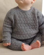 Knit Sweater - Heathered Slate