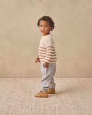 Rex Sweater - Almond Stripe