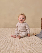 Woven Jumpsuit - Blue Gingham